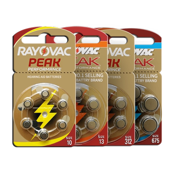 Buy 10 get 1 free uk imported peak hearing aid battery