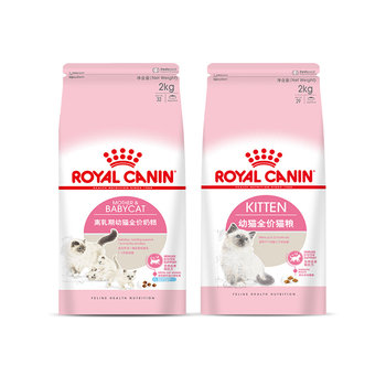 Royal cat food universal kitten food gift box milk cake bk34/k36 British short American short ragdoll kitten food trial special