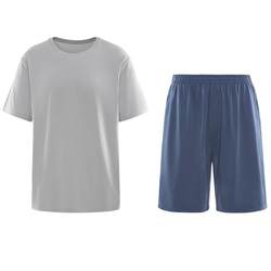 Maniform MW1 men's pajamas summer modal short-sleeved shorts can be worn outside home clothes short-sleeved casual suit