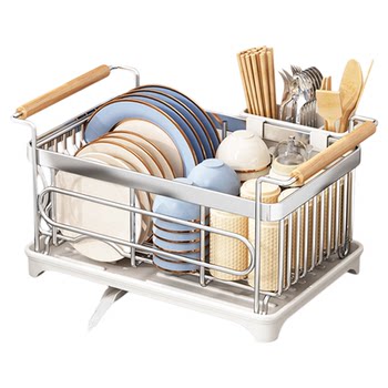 Dish storage rack kitchen storage rack multi-function drain