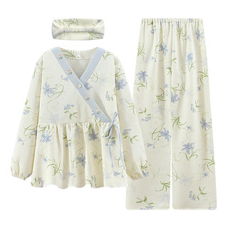 Envoyer un vêtement post-partum en coton pour femmes enceintes, style épais d'hiver