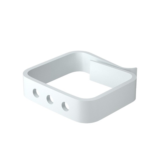 Cabinet plastic cable management ring router