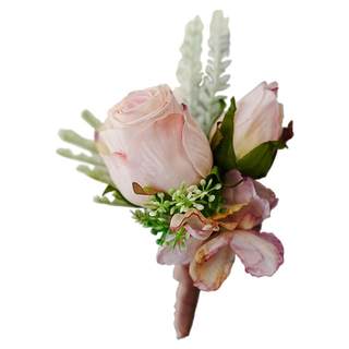 新郎新娘结婚胸花森系婚礼仿真襟花父母亲全套家人伴郎伴娘手腕花