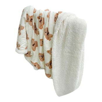 Fuji store japanese style love peach casual blanket