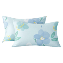 Boyo full cotton double layer yarn pillowcase pair with home pillowcase pure cotton 48cmx74cm single double female summer