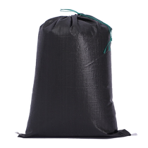 Black flood-proof anti-aging woven bag snakeskin bag special sandbag sun protection thickened nylon sack customization