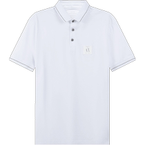 (self-employed) AX Armani men logo decoration short sleeves POLO shirt 8NZFPQ ZJH4Z
