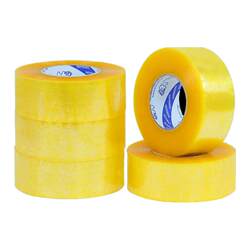 Transparent tape wholesale manufacturer direct sales tape sealing tape strong high viscosity transparent tape large roll express home office wide tape paper mu glue strip beige brown sealing tape wholesale