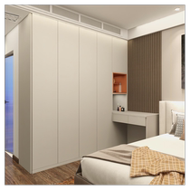 Bunny whole house custom cabinet and cloakroom combination small apartment open cabinet walk-in wardrobe furniture customization