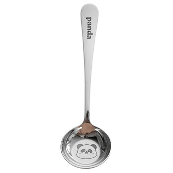 316 stainless steel spoon cute children's flat rice spoon