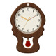 Medieval style quartz clock silent wall clock without punching