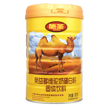 ຊື້ 1 ແຖມ 1 ໂປຣຕີນນົມ Shisheng Camel Milk Protein Powder Free Multivitamin Adult Soy Protein Isolate Whey Protein Powder