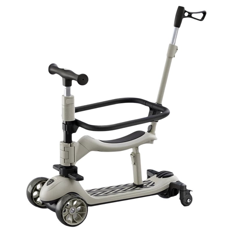 Beiyi children's supreme classic pro scooter can sit and ride baby baby walker yo-yo car walker