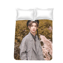 Customized Justin Huang Minghao bed sheet and quilt cover creative four-piece dormitory bedroom 1 2m student three-piece set