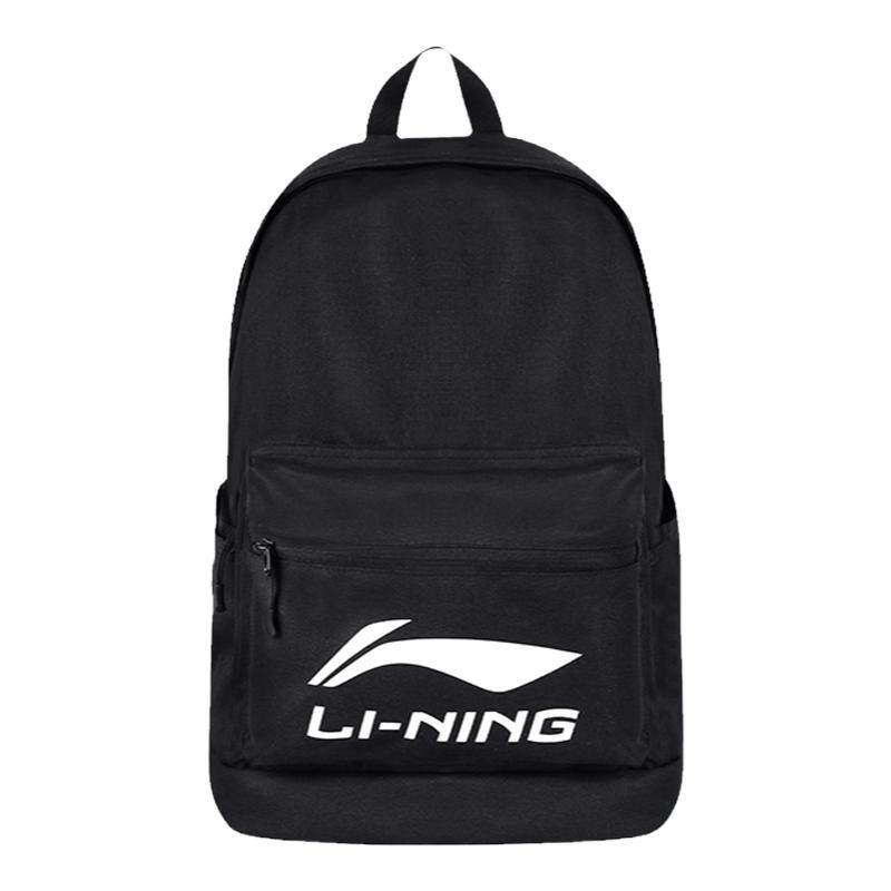 Li Ning backpack schoolbags and men's and women's styles are available in multiple colors
