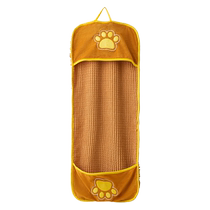 Pet bath towel super absorbent and quick-drying small puppy Bichon thickened bath towel soft pet cleaning supplies