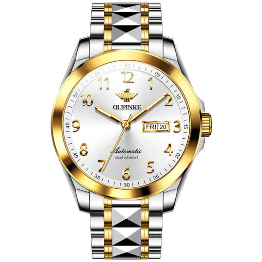 Мужские механические часы Swiss Alpinx с цифровым циферблатом