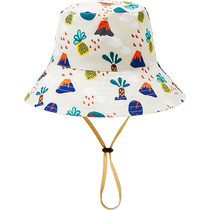 KK tree childrens hat spring and autumn baby sun hat sun protection UV fisherman hat boys and girls sun hat summer