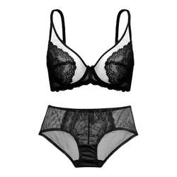 Ya underwear ຂອງແມ່ຍິງ summer ultra-thin ultra-thin full- cup bra lace bra ເຕົ້ານົມຂະຫນາດໃຫຍ່ຊຸດ bra ຂະຫນາດນ້ອຍ