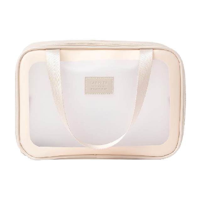Each dry and wet separation portable large capacity toiletries bag