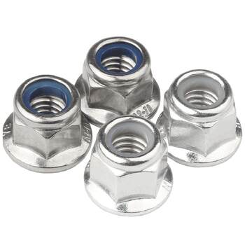 304 stainless steel flange lock nut