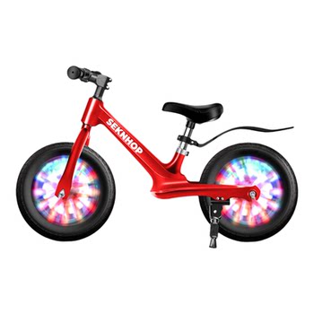 New children's balance bike without pedals and two wheels for 8 years old