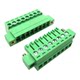 Solder-free flange-to-lug terminal blocks