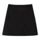 Woolen skirt for women with high waist A-line short skirt