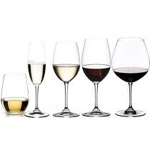 (Self-operated) Riedel imported red wine glasses champagne glasses 2 gift boxes Bordeaux wine glasses crystal glasses
