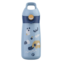 Fuguang childrens thermos cup female 316 with straw water cup for school special kettle primary school students pregnant women kindergarten
