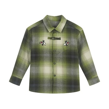 Maradin children's shirt 26 spring new style boy's looney tunes co-branded cute and exquisite embroidered long-sleeved shirt