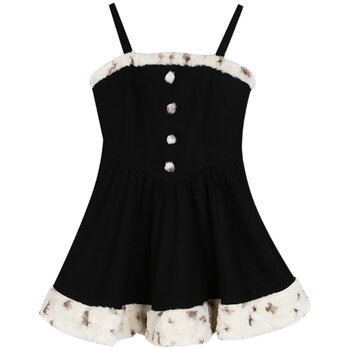 Annie's fur collar love fashion set