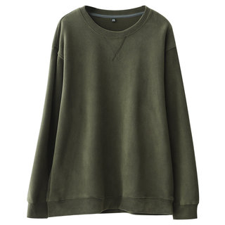 Austrian fleece warm round neck long-sleeved sweatshirt