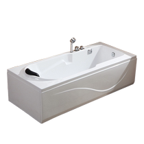 Santa Na Bathtub Home Adult Small Household Type Acrylic Independent Lovers bathtub 1 2-1 7 m Net Red Baths