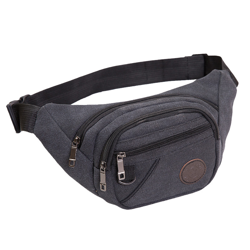Canvas multi-layer large capacity outdoor construction site pocket
