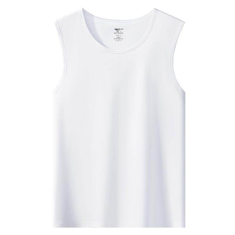 Seven Wolf Pure Cotton Men's Vest Sports Sweater