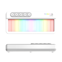 Childrens electronic keyboard color screen touch entry puzzle early education beginner piano girl 3-6 years old birthday gift toy