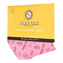 TownTalk British Titong gold polishing cloth professional polishing silver gold polishing 18K gold jewelry watch cleaning and maintenance