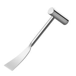 Stainless steel garlic shovel for digging wild vegetables, small shovel artifact, agricultural and gardening vegetable digging, outdoor weeding and weeding tool