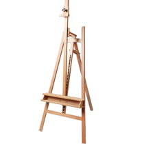 Monmater Solid Wood Easel Lasing Beech Wood Lood Lood Lood Lootbe Lignin Sketch деревянный выставочный шельф Sketchpad Spletch Plearing Frame