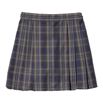 Uniqlo childrens clothing girls plaid mini skirt pants college style elastic waist 24 new style 472706 472151