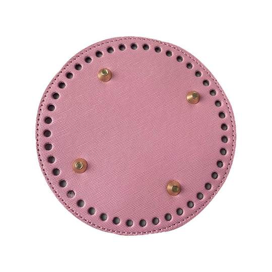 皮质PU手提包底配件diy水桶包椭圆形底托布条手工包配件包包底板