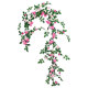 Simulated vine rose vine air conditioning pipe wall decoration