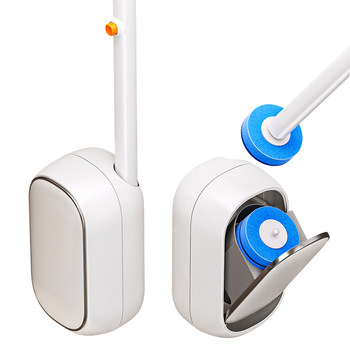 Disposable rainbow toilet brush