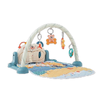 Manlong Baby Fitness Stand Pedal Piano Newborn Baby Gift 0-3-6 Months 1 Year Old Baby Educational Early Education Toy