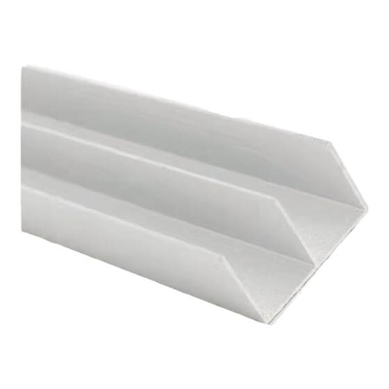 Upgraded medium-thick hill groove stove kitchen stove aluminum alloy profile countertop stove accessories complete ceramic tiles