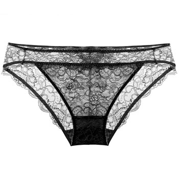 ຊຸດຊັ້ນໃນ lace 3 ຄູ່ສໍາລັບແມ່ຍິງ, ເສື້ອຍືດແອວຕ່ໍາໃນລະດູຮ້ອນ, ເນື້ອຜ້າຝ້າຍບໍລິສຸດ breathable crotch sexy butt ຍົກ bikini ລາຄາ 98 ຢວນ