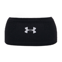 UA Under Armor yoga headband for mens fitness and womens sports sweat-absorbent headscarf non-slip wide-brimmed anti-sweat belt running basketball