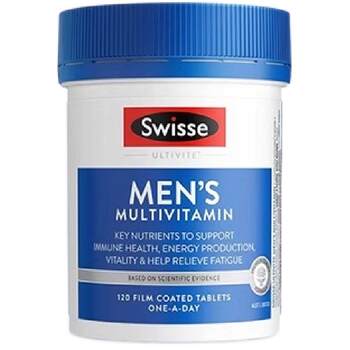 Swisse men's multivitamin tablets ພູມຄຸ້ມກັນສຸຂະພາບ