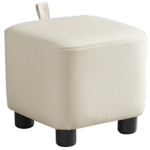 Gujia Home Sugar Cube Low Stool Bench Solid Wood Shoe Changing Stool Shoe Wearing Stool XJ